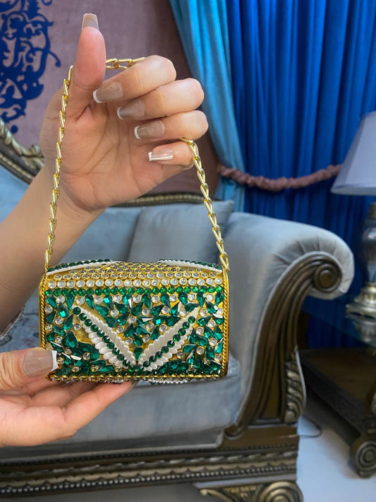 Sparkle Pearl Luxe shimmer bag