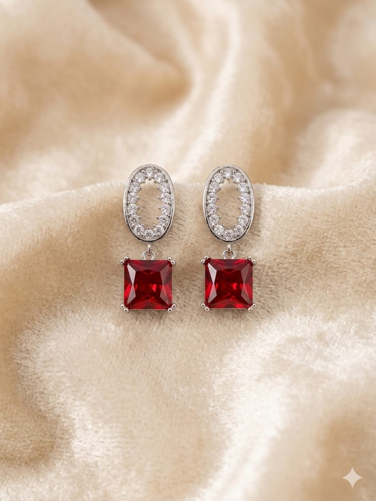 Huggie Charm earrin
