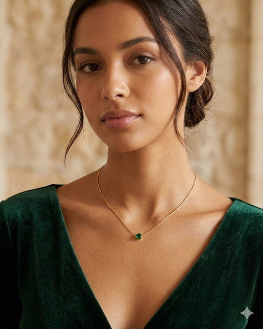 Green Gem Necklace