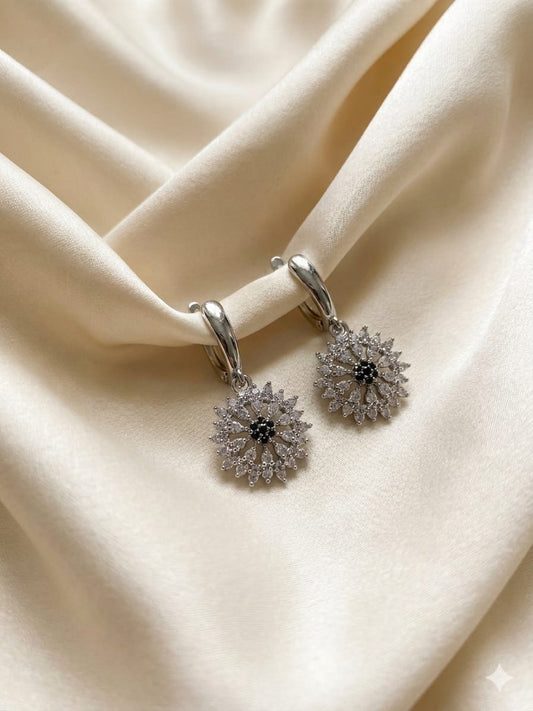 Dazzling Sunburst Earrings