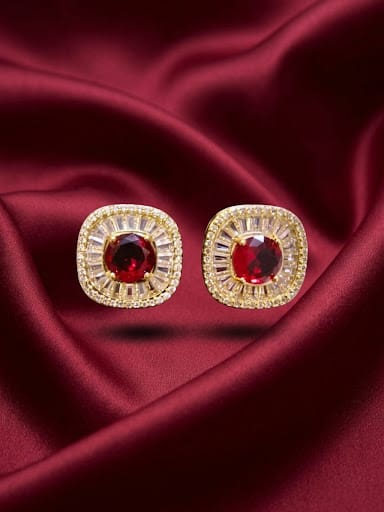 Studded Gold earring