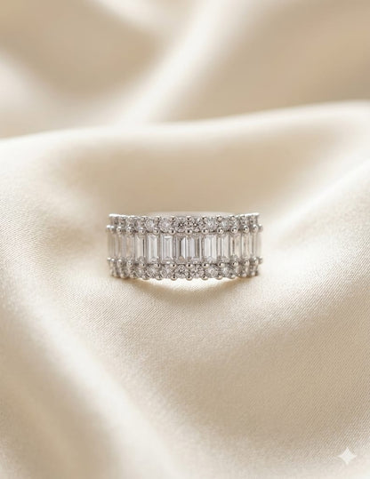 Crimson Spark ring