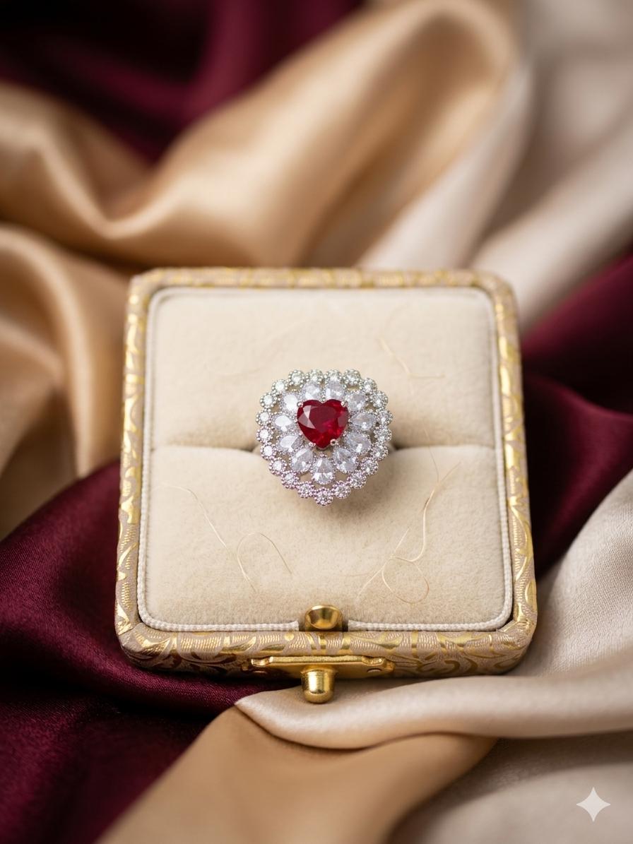 Ruby Constellation Ring