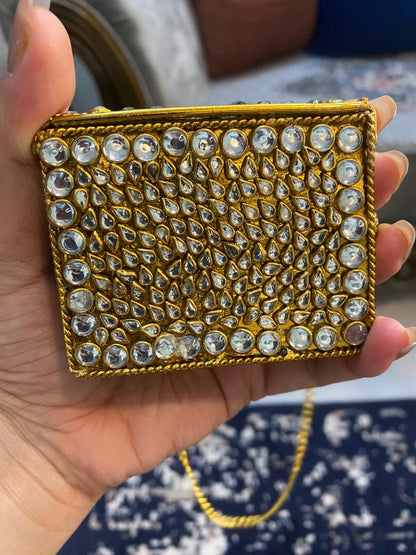 Luxe Noir Glam Clutch