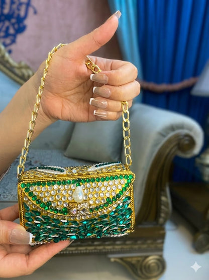 Sparkle Pearl Luxe shimmer bag