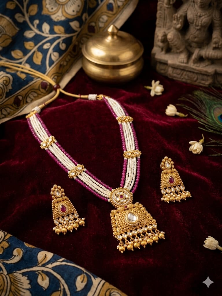 Kundan Jewellery set