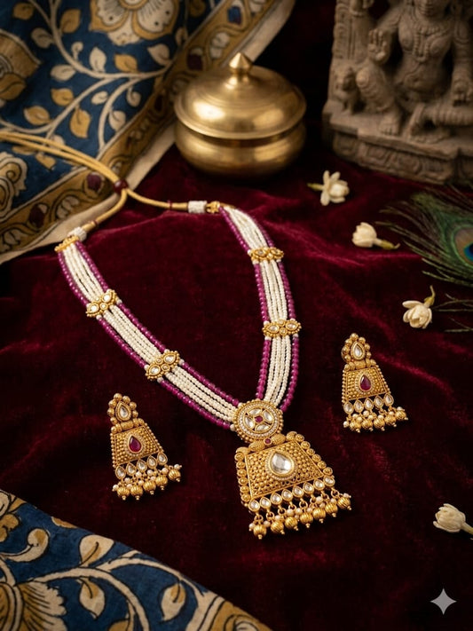 Kundan Jewellery set