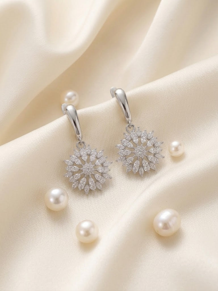 Dazzling Sunburst Earrings