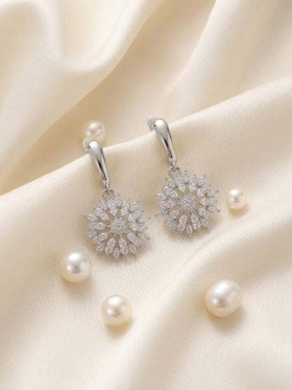 Dazzling Sunburst Earrings