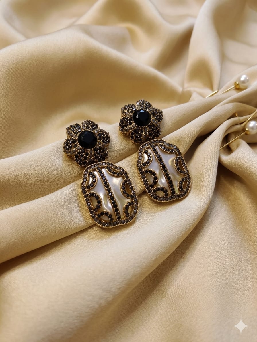 Floral Drop Earrings