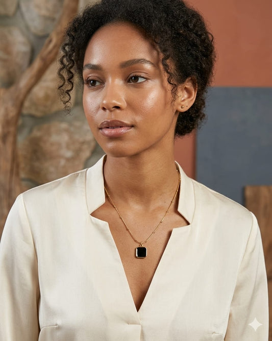 Eclipse Gold Chain Necklace