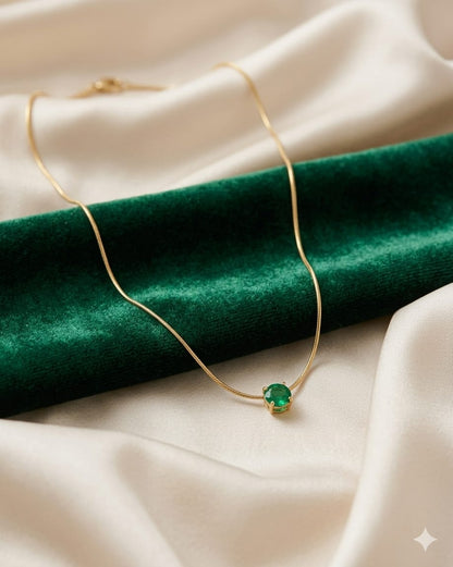 Green Gem Necklace