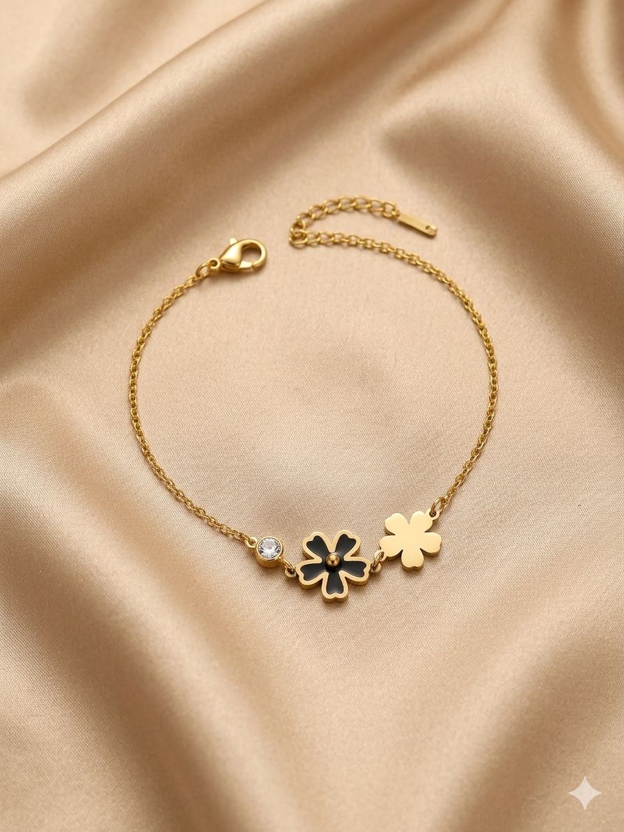 Floral Duo Bracelet