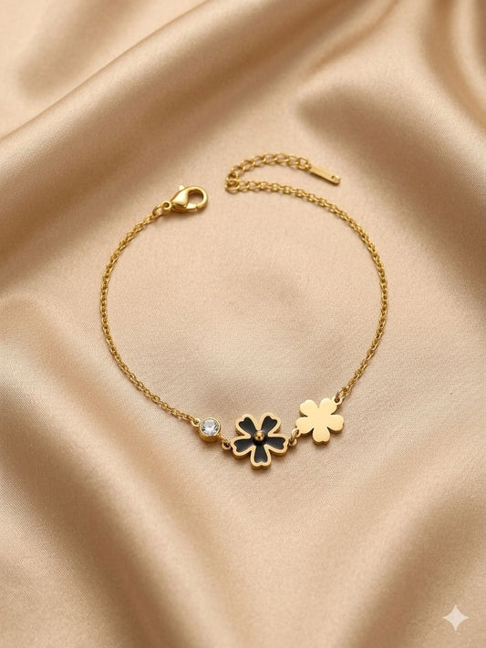 Floral Duo Bracelet