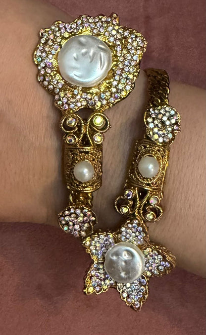 floral cuff