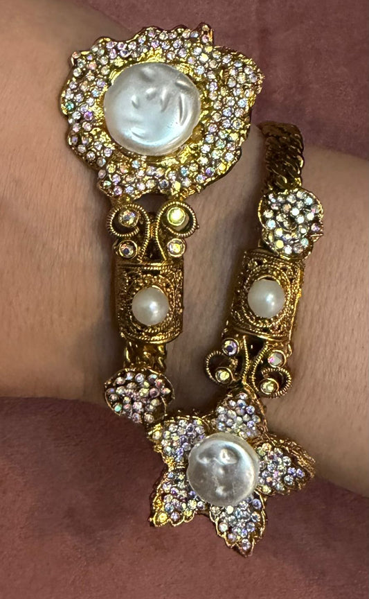 floral cuff