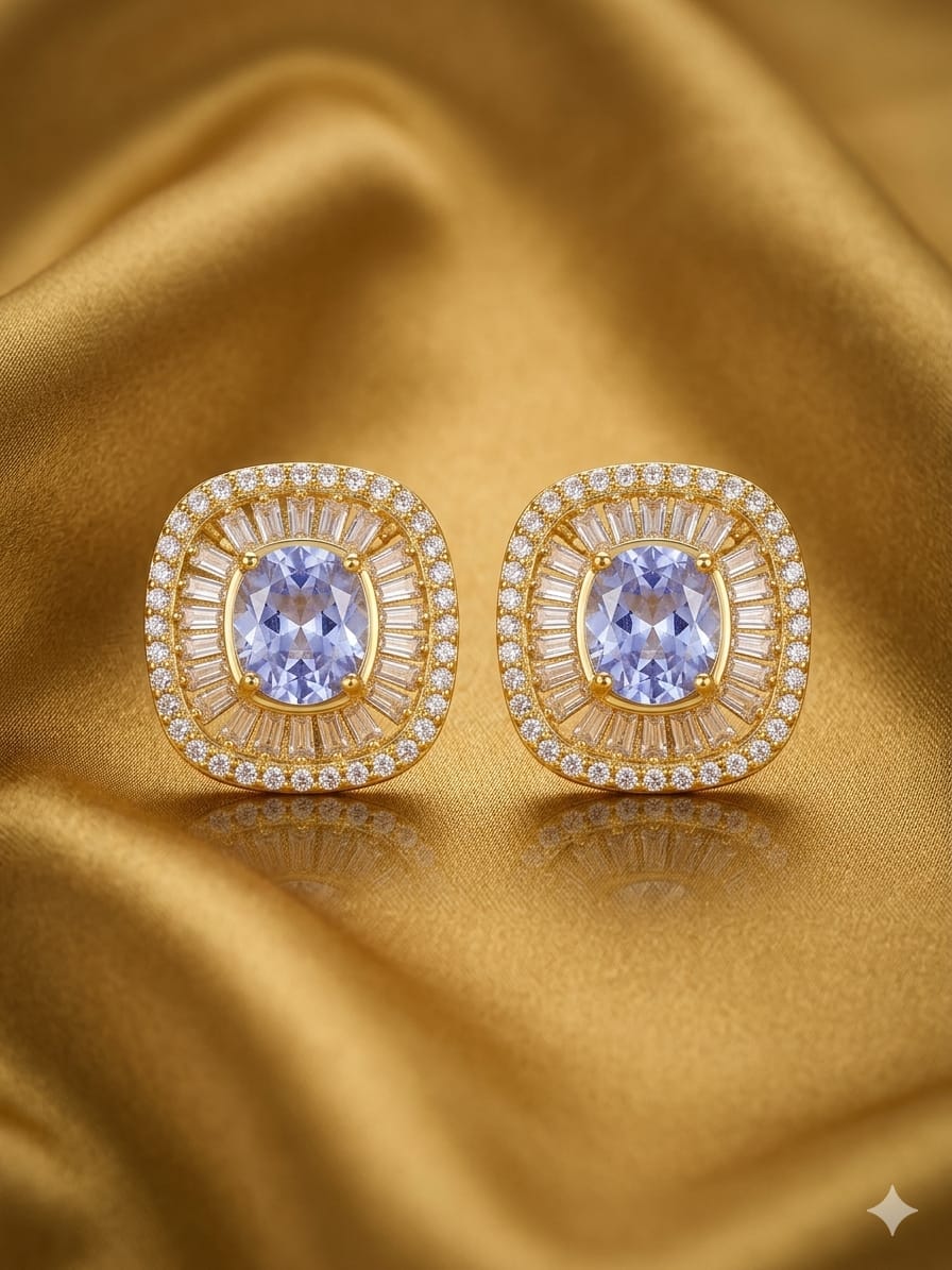 Studded Gold earring