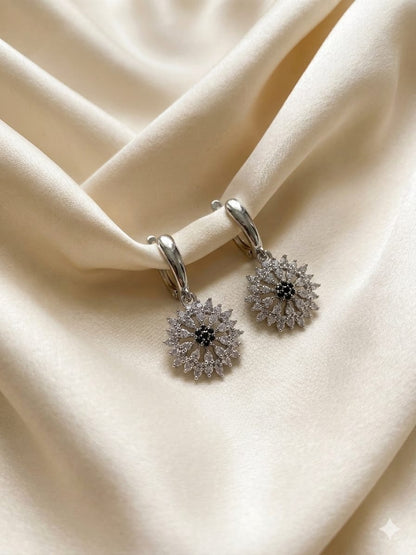 Dazzling Sunburst Earrings