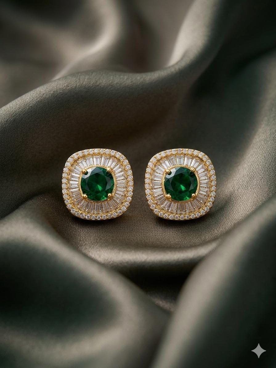 Studded Gold earring