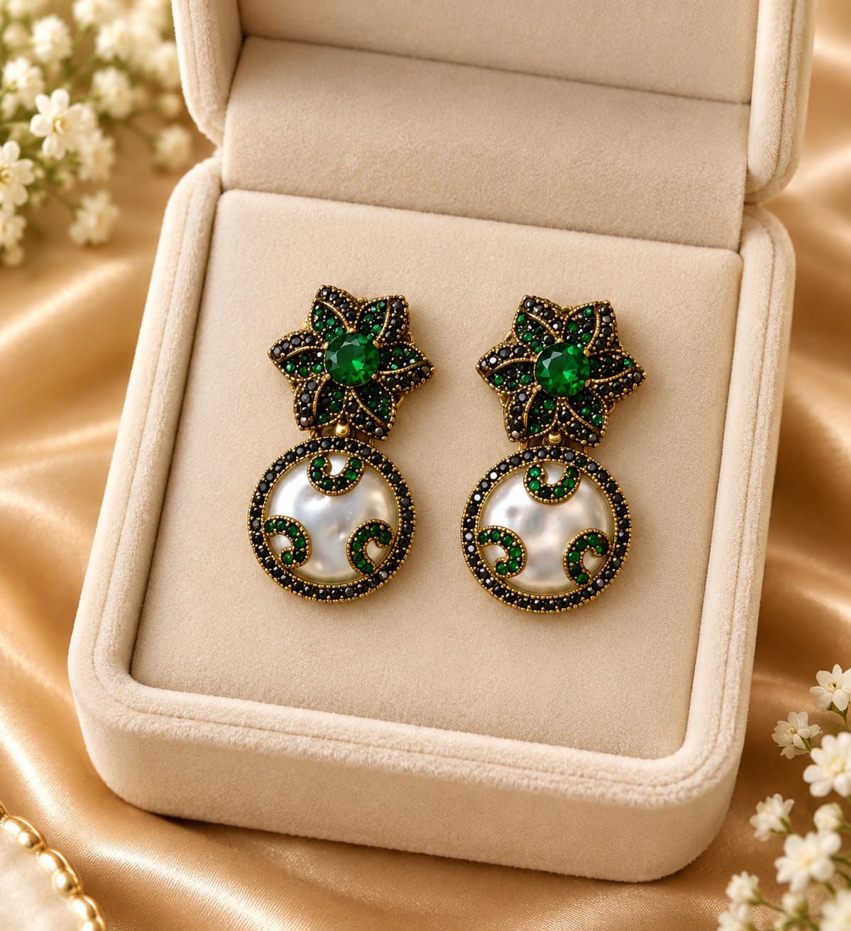 Petal Drop Earring